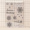 7Pcs Christmas Themed Clear Silicone Stamper Journaling Stamping Tool for Scrapbooking Card Making Journal Photo Album