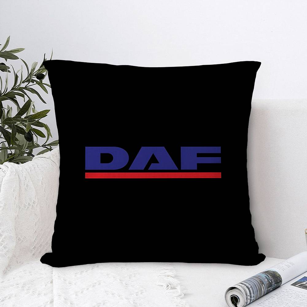 D-A-F logo Maple Design Cushion Cover Happy Autumn Harvest decor Holiday Decorati Pillow Cover