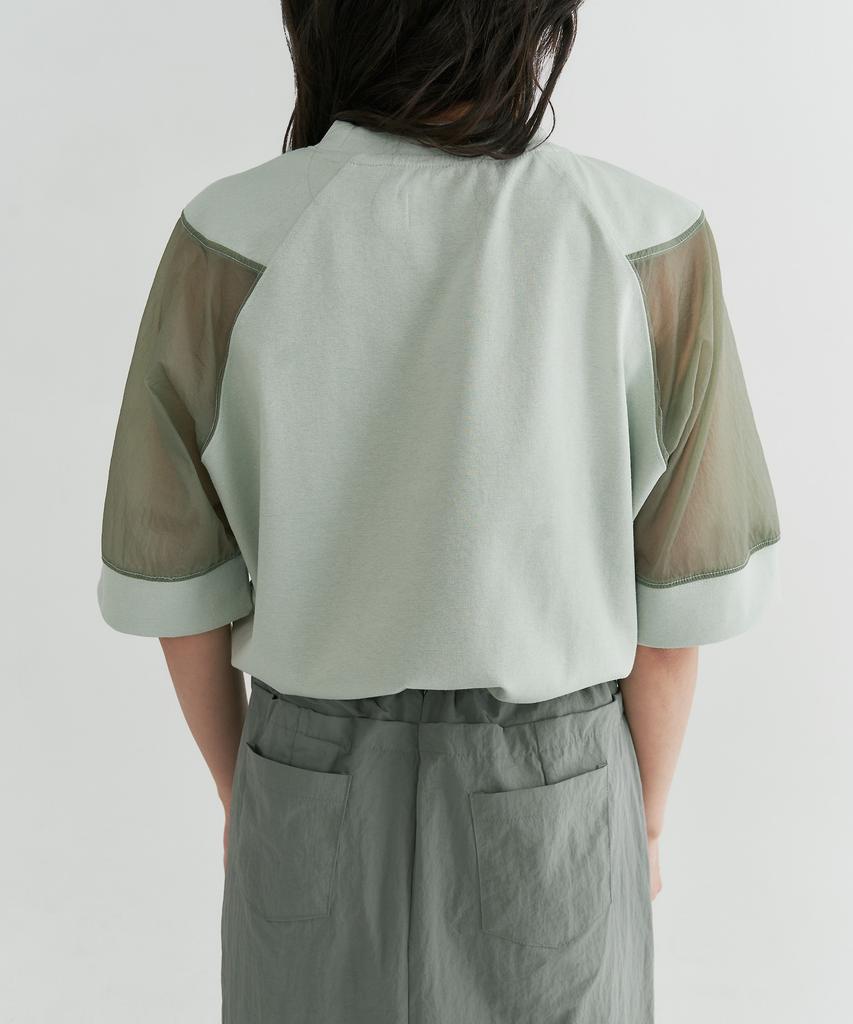 Peulleio Rib T-Shirt _ Light-Green