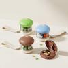 Plastic 4 Grids Pill Box Sealed Travel Pill Container Multi-functional Pill Dispenser  Fish Oil