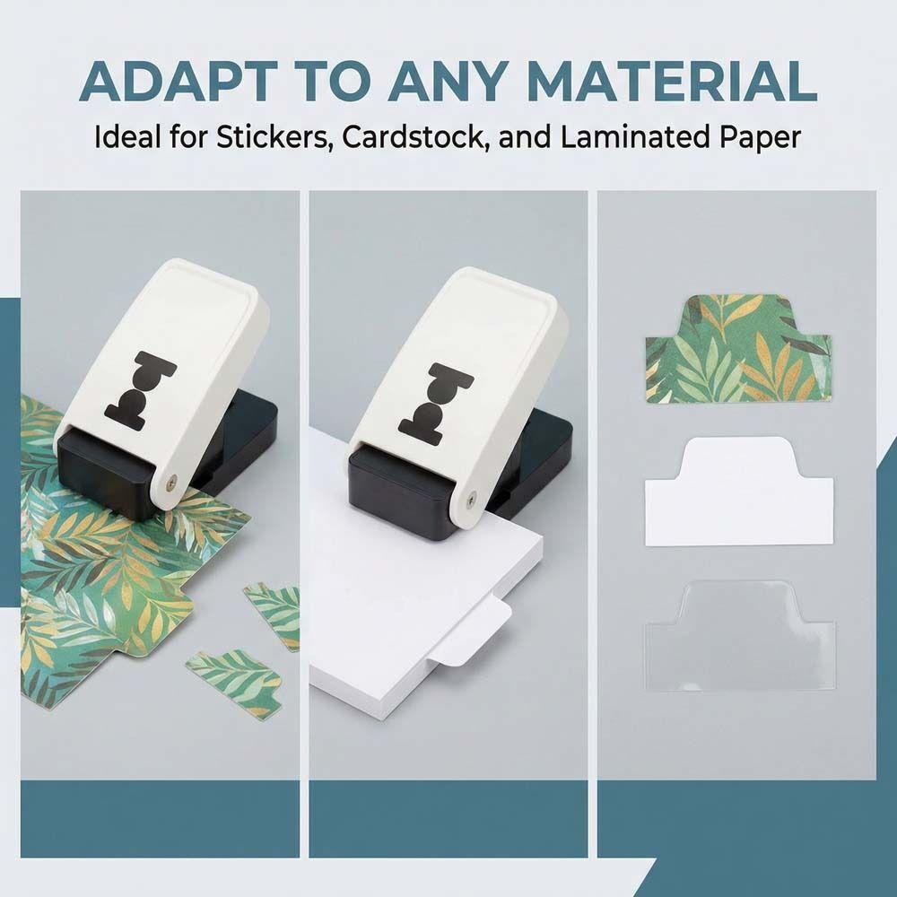 Large Size Paper Punch Educational Handmade Embosser Tab Punch Embossing Machine Paper Crafting