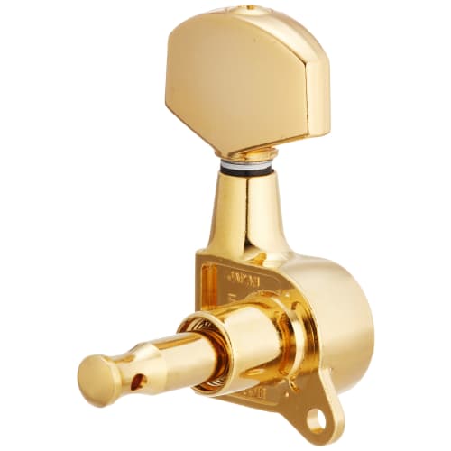 Scud Schaller-type Tuners, 1st String Side, Bulk, Gold, 07202G-BR