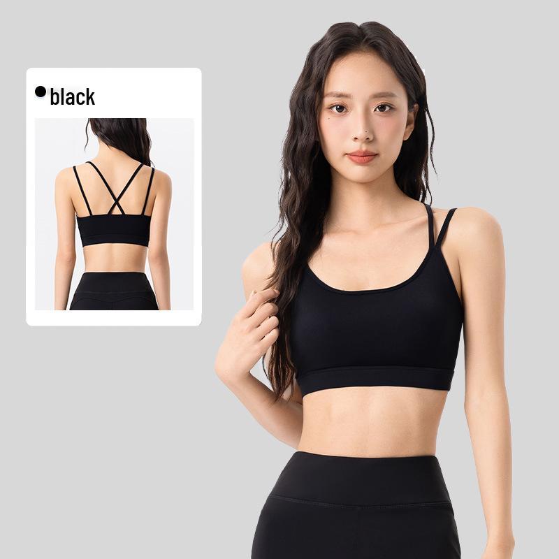 Women's Backless U-Shaped Camisole: Breathable Yoga & Running Vest Cover-up