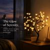 USB Powered Night Light 48 LED Cherry Blossom Lamp Festive Cherry Blossom Tree Light  Living Room