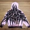 2025 European and American High Street Retro Dark Pullover Sweater Goth Retro Big 3D Printing Pattern Street Wear
