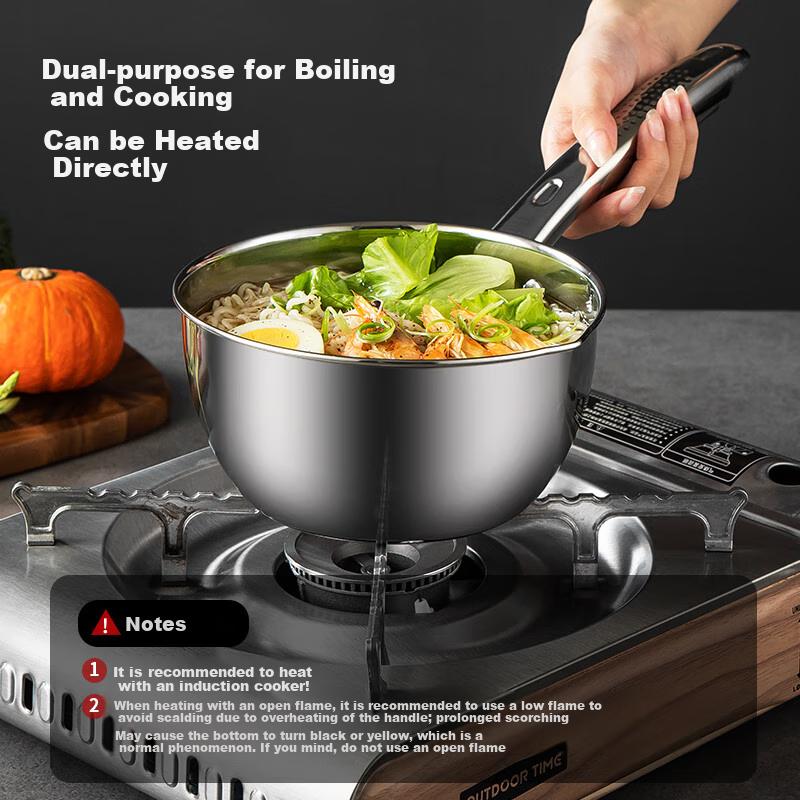 maxcook 316L Stainless Steel Ladle Water Scoop, Household And Commercial Water Scoop Ladle 16cm MCPJ2348