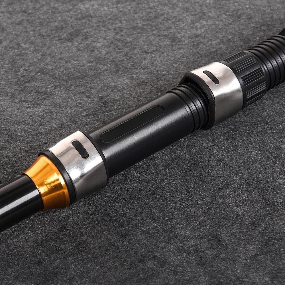 Ultra Short Mini Ice Fishing Rod Telescopic 1M-2.3M Telescopic Pocket Travel Pole for Lure Fish in Saltwater Freshwater Winter 260319