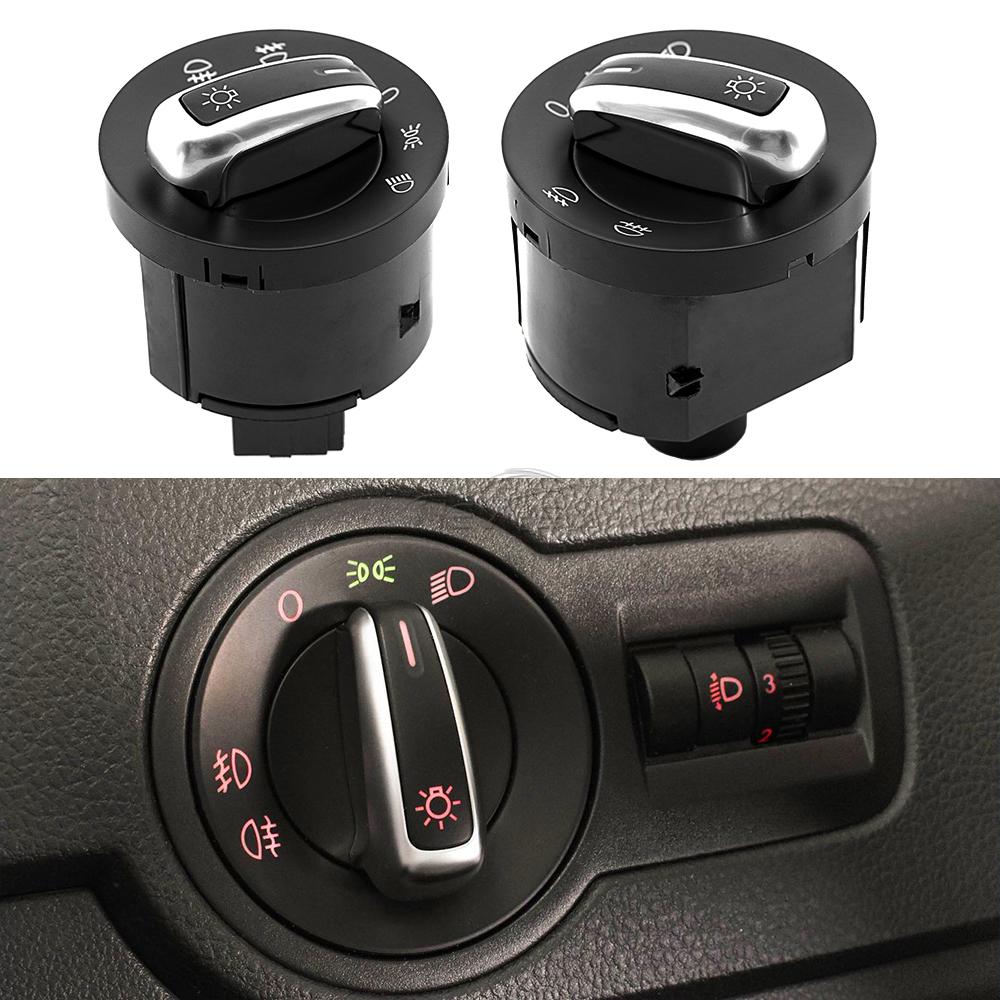 SORGHUM 5ND941431A 5ND941431B For VW Golf 5 6 GTI Mk5 Mk6 Jetta 5 6 Passat B6 Touran Tiguan SEAT Chrome Headlight Window Switch