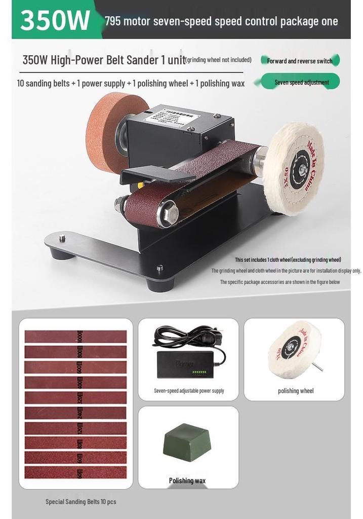 Compact Electric Knife Sharpener & Mini Belt Sander