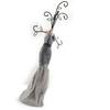Les Trésors De Lily [J8341] - Gray 'Belle Epoque' Necklace Holder