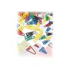 Laurel Plastiklips Trombones Triangulaire 35 Mm Polystyrène Toutes Les Couleurs, Assorties Pack De 200
