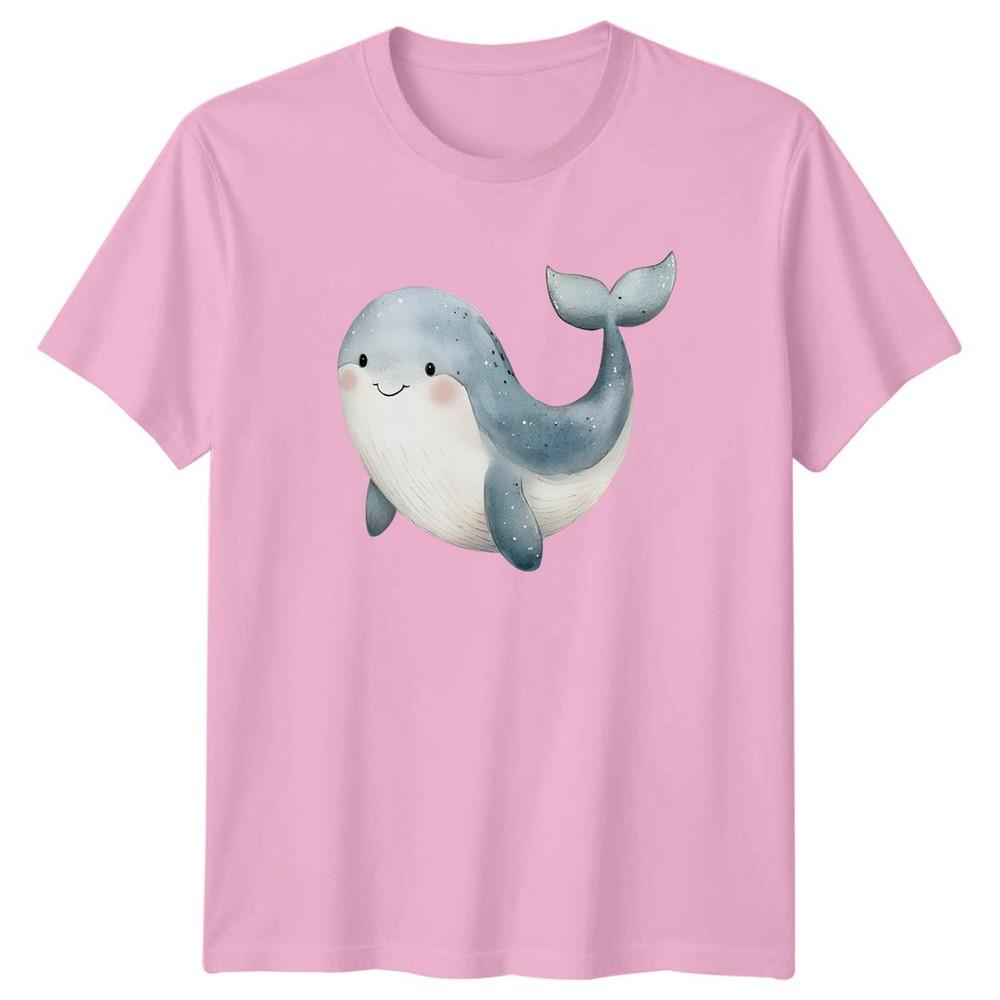 Cute Whale TShirt Ocean Life Wildlife 2026 Birthday Gift For Him And Her