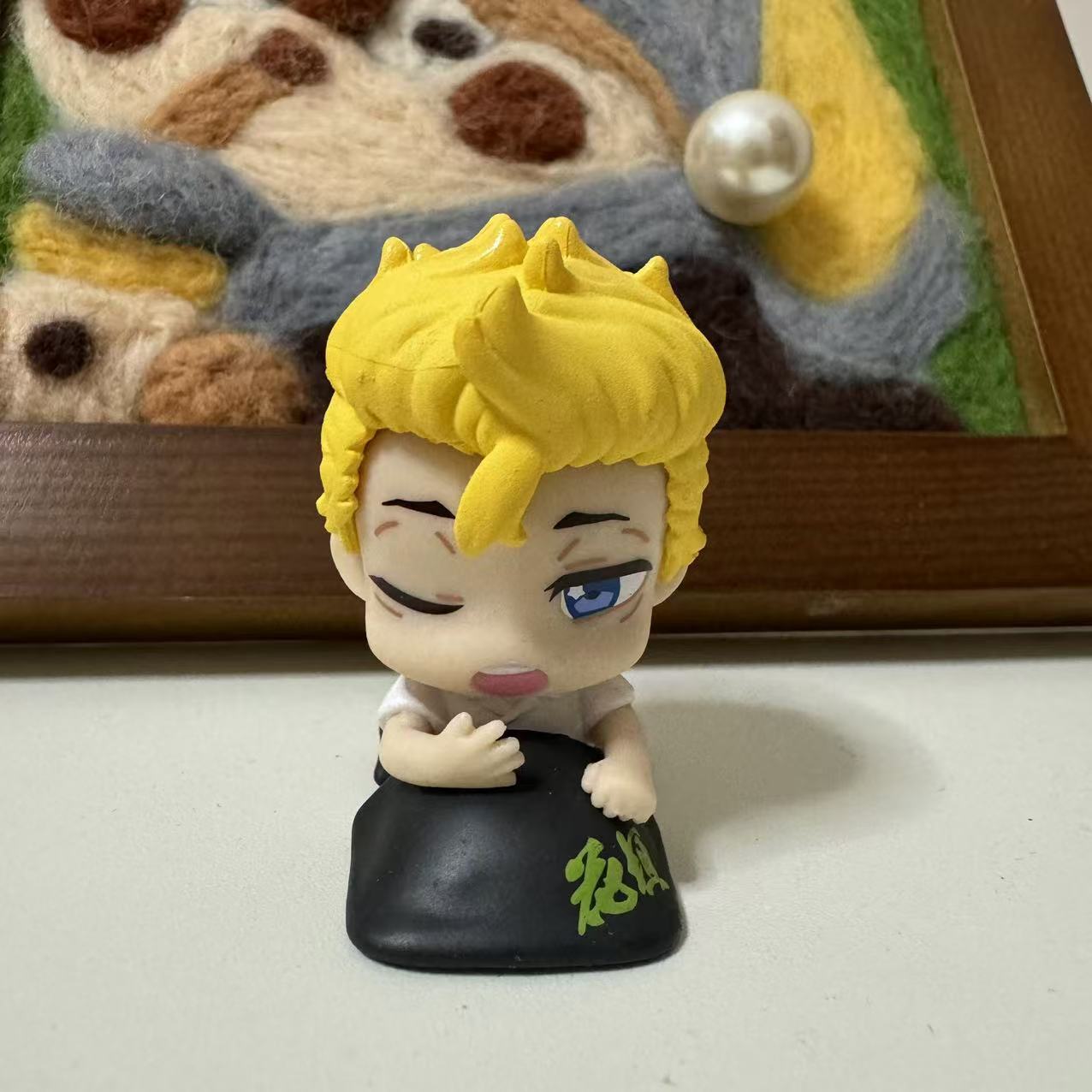 Japan Capsule Tokyo Revengers Suit Pendant Decoration Piece Manjiro Sano Finished Product Action Figure MINIATURE Gashapon Plaything 5CM