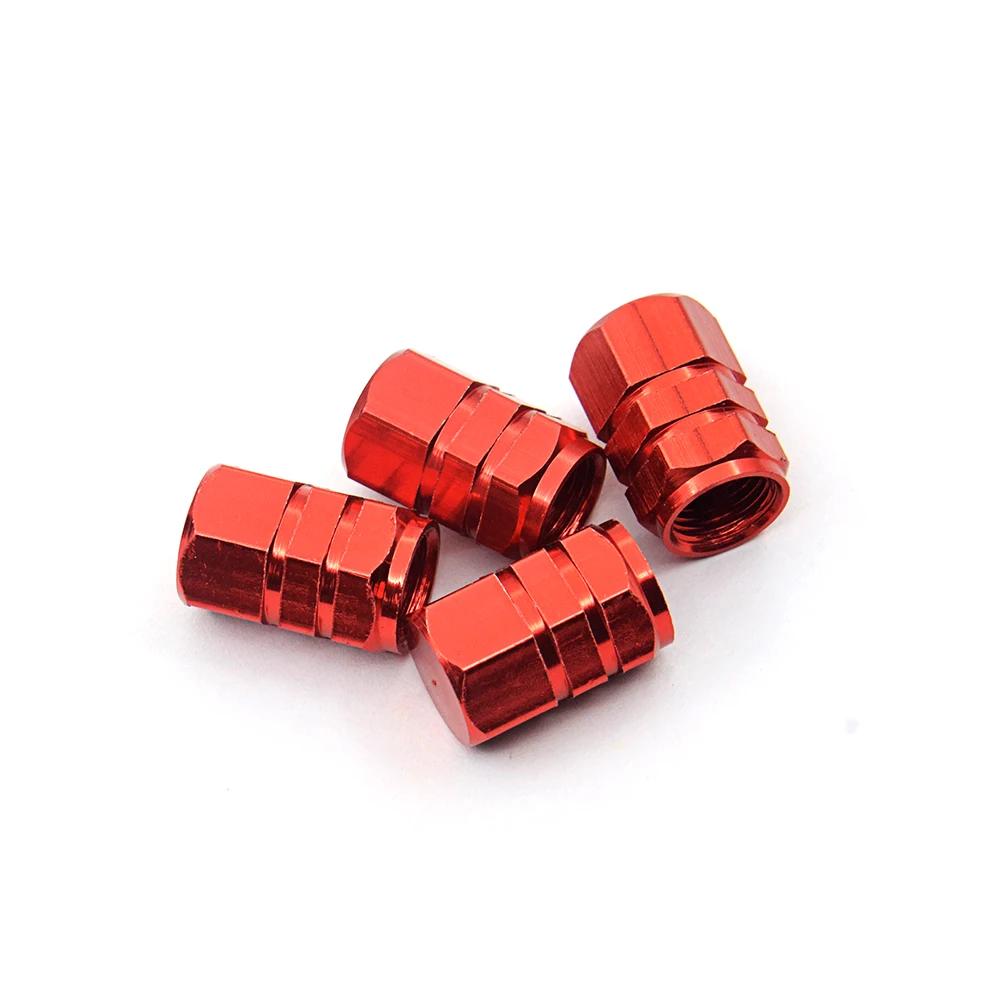 2023Theftproof Aluminum Car Wheel Tires Valves Tyre Stem Air Caps Airtight Cove 4pcs/set Dustproof Cover Car Styling Accessories