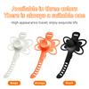 Silicone Bicycle Phone Holder Universal Bike Motorcycle Mobile Phone Stand Handlebar Clip Bracket For All Phone Stand