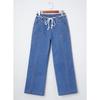Ladies' Retro Straight Leg High Waisted Jeans
