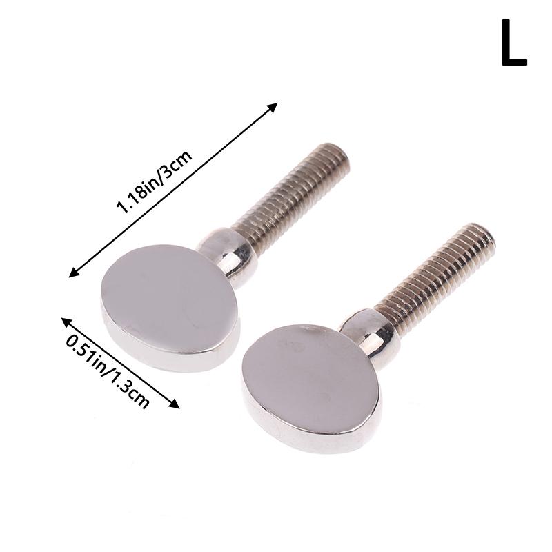 

2 шт. Винт для мундштука саксофона, Винт для зажима лигатуры кларнета, Затягивающий винт, Запасная часть для саксофона, Ресивер, Аксессуары для духовых инструментов L серебряный