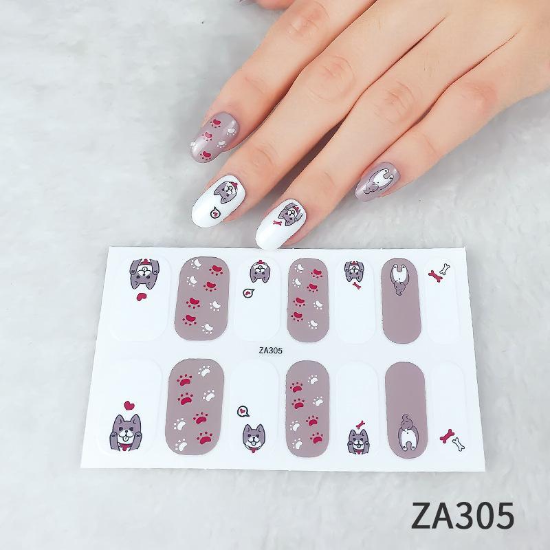 Nail Art Stickers Small Fresh Nail Art Stickers Leopard Print Nail Stickers Nail Stickers