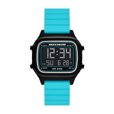 Fiske Digital Blue Silicone SR5259 Men's Watch,