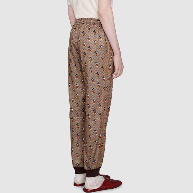 Gucci X Disney Knitted Sweatpants Men's Brown 604211-XJB64-2100
