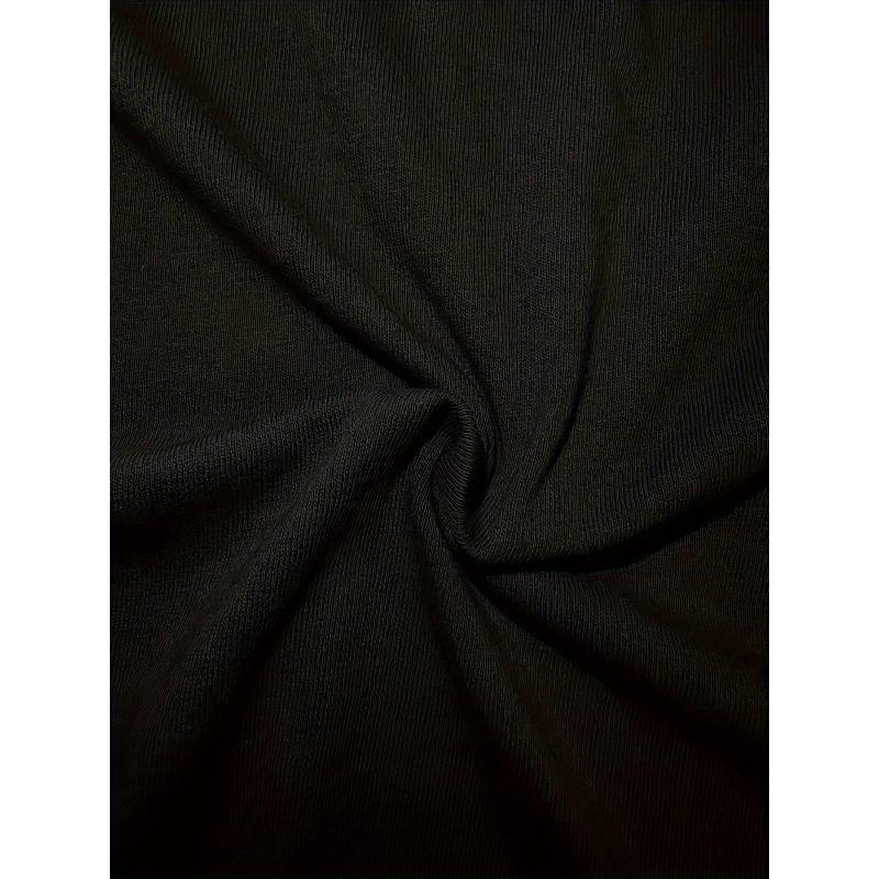 Europäische Größen Herren Musiknote & Schallwelle Grafik T-Shirt - Atmungsaktiv Lockerer Schnitt Rundhals Kurzarm