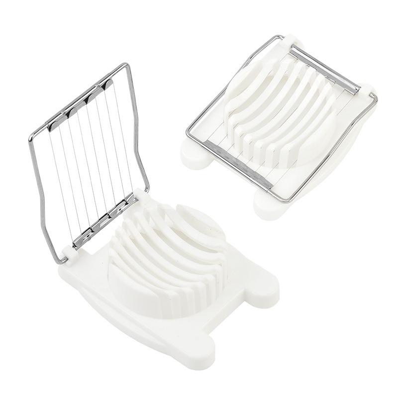 Stainless Steel Egg Slicer Fruit Salad Egg Cutter  Cut Hard Eggs Pores Hard Eggs Kitchen Tool