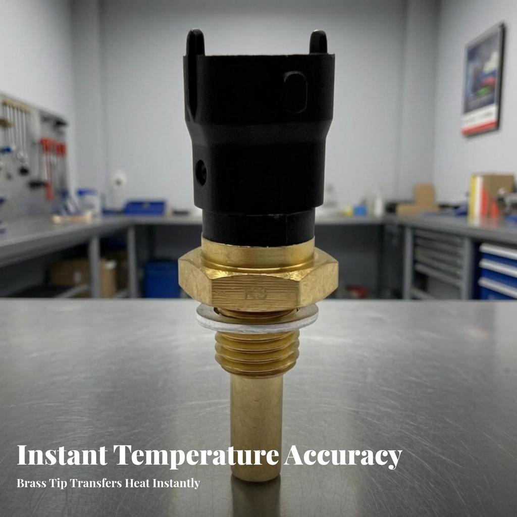 Water Temperature Monitor Compatible Coolant Threaded