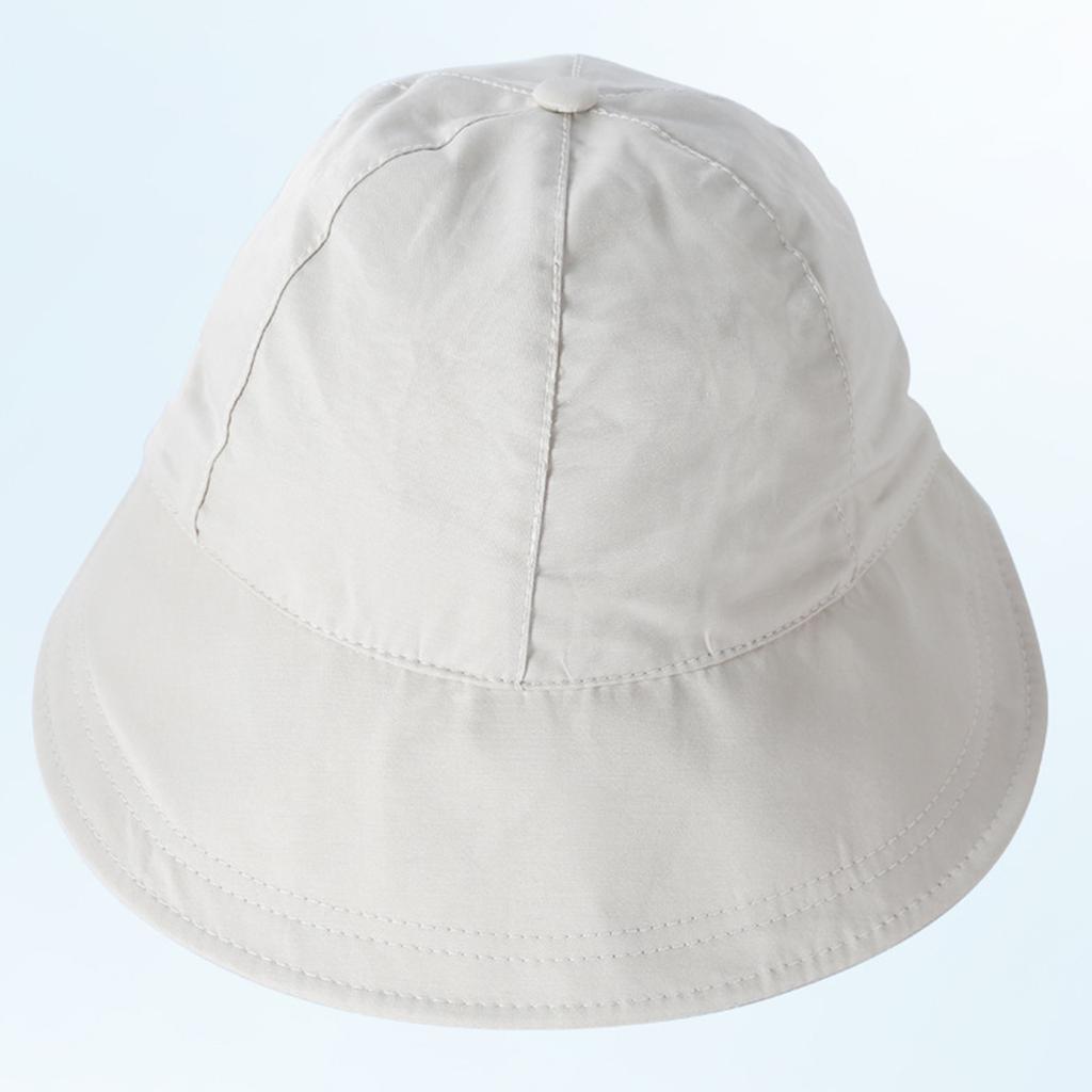 Adjustable Drawstring Wide Brim Hat Summer Sun Hat Solid Color Fisherman Hat for Adult Teens Skin-friendly Outdoor Hat