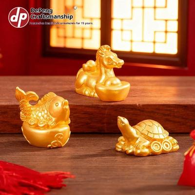 2026 Creative Horse Cute Statue Key Chain Pendant Home Office Desktop Ornaments Funny Toys Party Gift