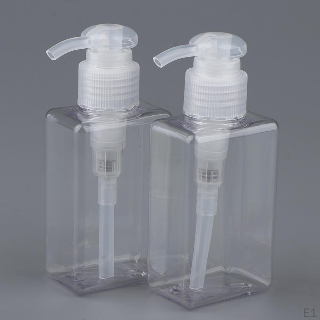 2 Pack Travel Bottles Bottle Dispenser for Storing Makeup