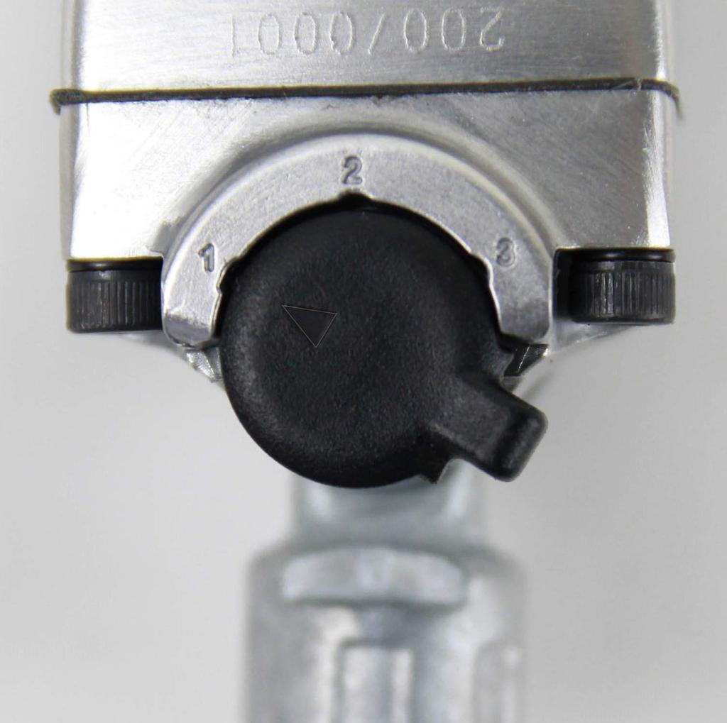SIGNET Steckerleuchte leicht kleine Größe 139mm maximales Drehmoment 163Nm Schmetterlingstyp Druckluft-Schlagschrauber silber 1/4 0,5kg 65320,