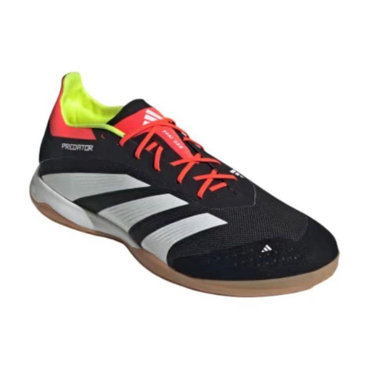 Adidas Predator Laced IC/IN Shock Absorbing Non-Slip Durable Football Shoes Men Football Shoes Black IG7798
