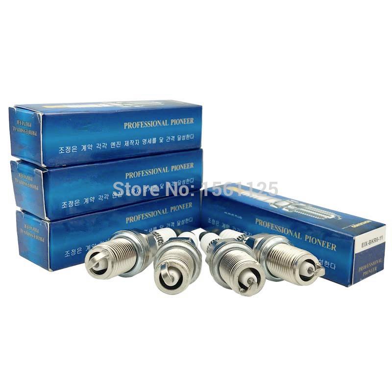 4 Stück Iridium-Zündkerze EIX-BKR6-11 FÜR IFR6J11 7658 jimny SK20R11 VK20 BKR6EIX-11 BKR6EIX-11P K6RIU-11 SVK20RZ11 IK20TT FR7LDC+