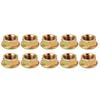 10 Stück Bar-Muttern für Echo Kettensägen 355T CS352 CS-271T CS-310 CS-3510 CS-352 Ersatz für ECHO 355T CS352 Kettensägen