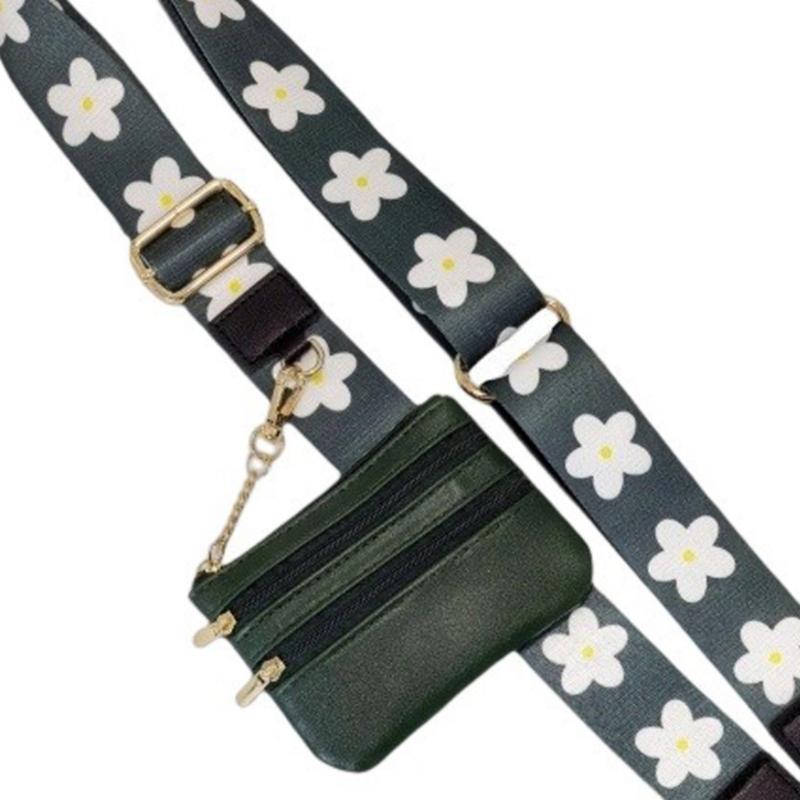 Crossbody Lanyard Clip and Go Strap Adjustable Belt with Wallet Phone Strap Holder Neck Shoulder Lanyard for Girl Women