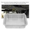 Oil Change Drain Pan Oil Drain Pan Leak  Portable  Metal Construction Automotive Oil Change Container Oil Drain Pan
