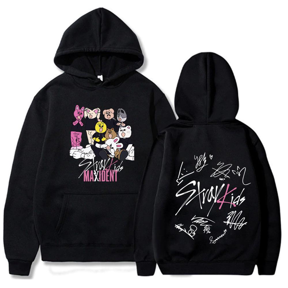 Stray Kids Women's Hip Hop Pullover Hoodie Jacket