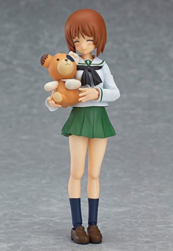 Figma Girls & Panzer Nishizumi Miho Uniform Ver. Non-scale ABS & PVC Painted Movable Figure