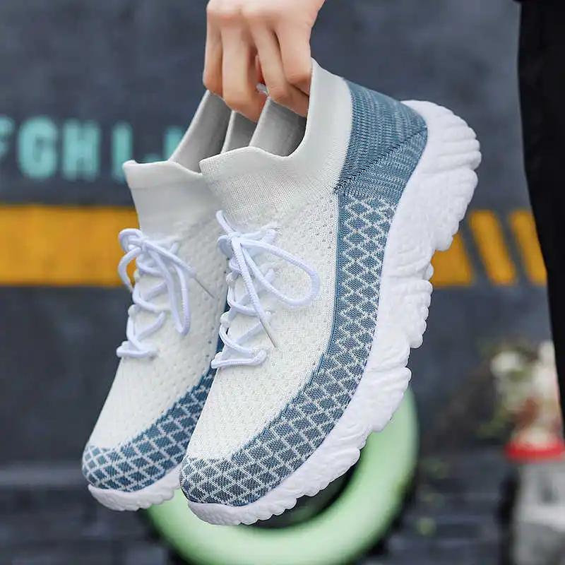 Fashion Without Heel Round Nose Shoes Man Party Oxford Designer Sneakers Man Dress Sport Type Small Price Imported Tenise Sport