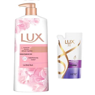 Lux Forever Youthful Skin Body Wash & Shampoo Set