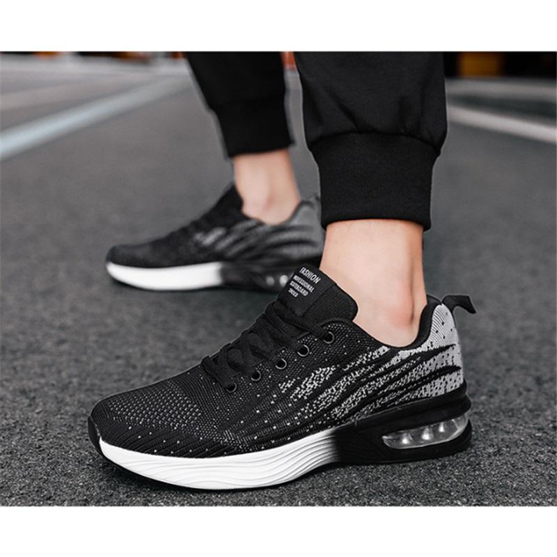 Frühling und Sommer Low-Top Luftkissen Mesh-Oberfläche Leichte Lässige Walking Sportschuhe