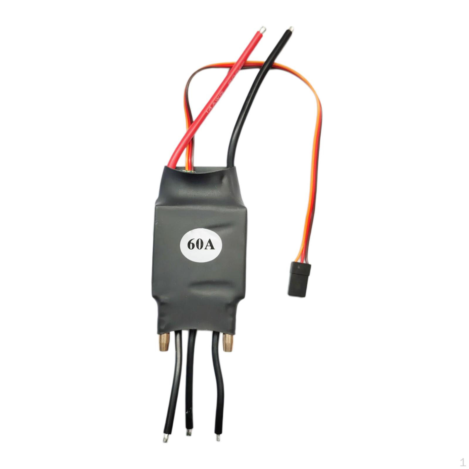 

Brushless Water Cooling Electric Controller ESC Replaces for RC Boat Model 60A