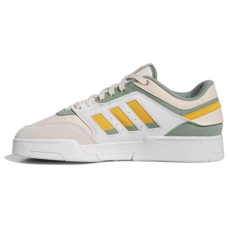 adidas Originals Drop Step Low Shoes Crystal White Yellow Silver Green Men s IF2610 EU 36