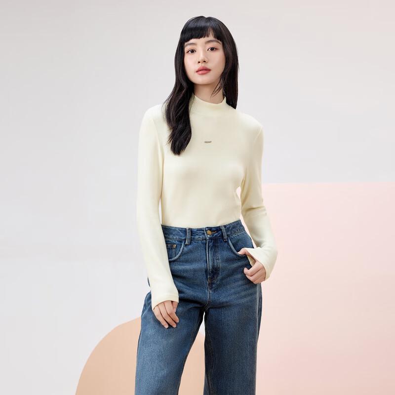 

HLA AJT Women s Round Neck Knit Sweater L (165/88A)