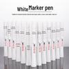 White Oil Marker Pen for Industrial, Woodworking & Art - Small & Large Tips