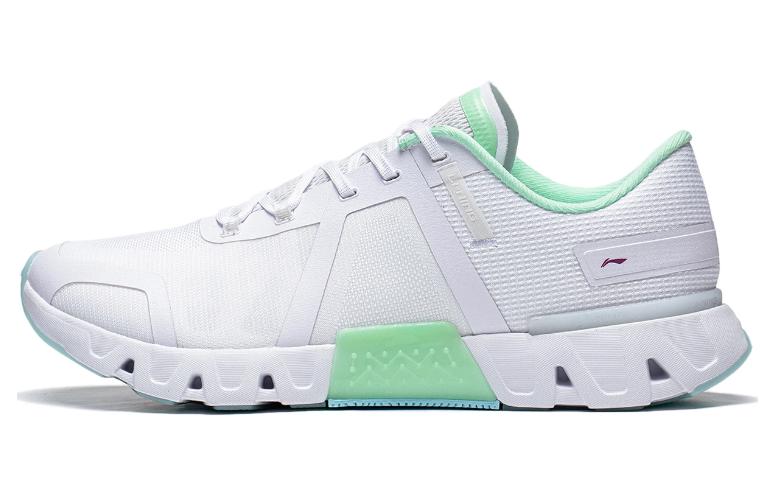 Li Ning Antelope Spirit Training Shoes Women s Low Top White Green AFVT004-17 37