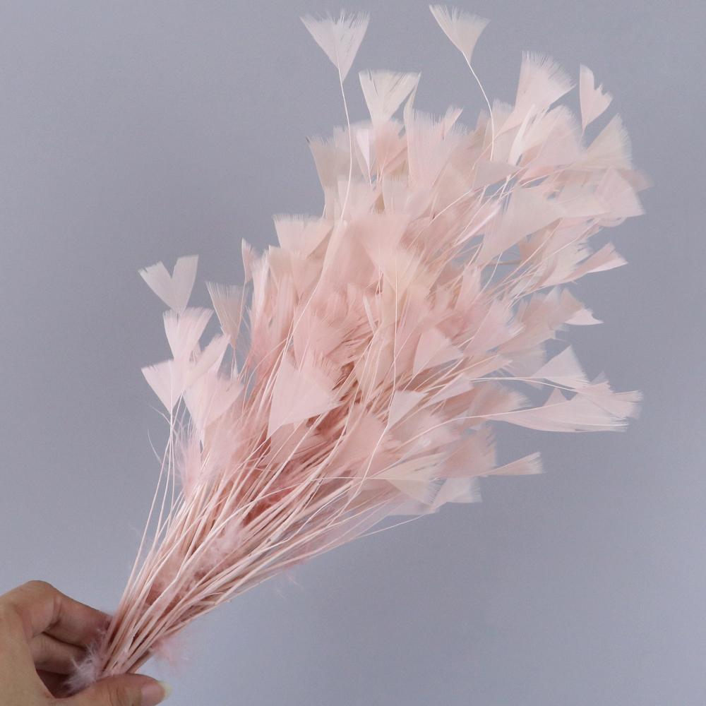 High Quality Turkey Feather Flowers 25-30CM for Home Wedding Party Headdress Handwork Accessories Crafts Plumes Wholesale