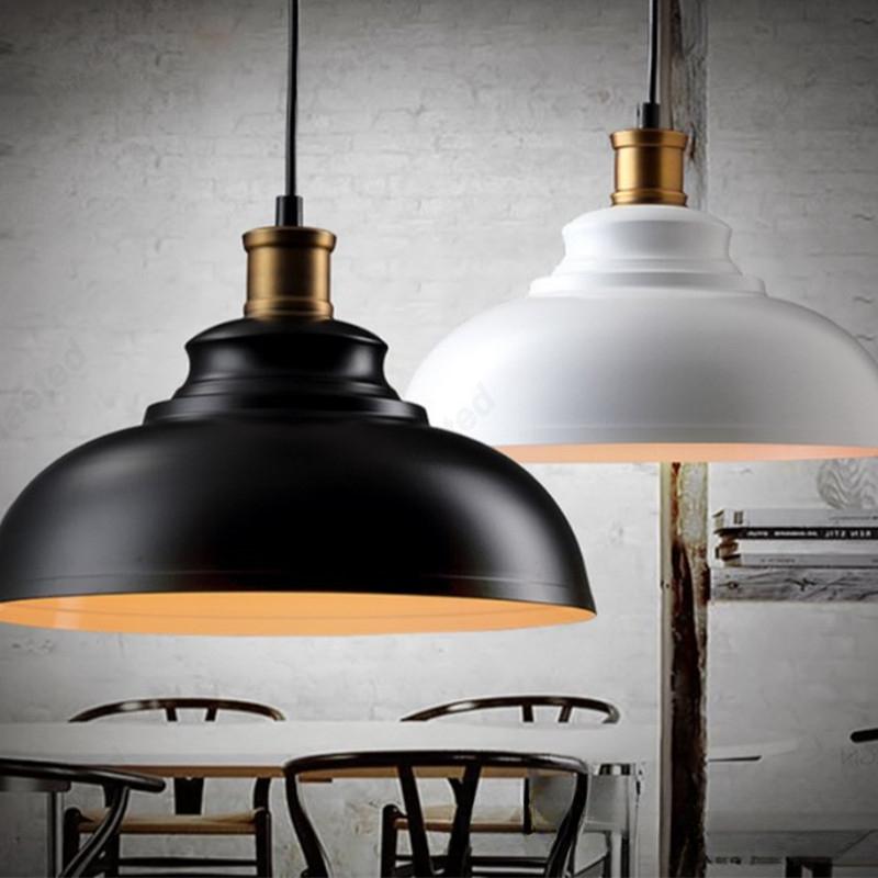 Creative Retro Simple LED American Wrought Iron Pot Chandelier Hotel Bar Restaurant Coffee Shop Decorative Lighting.