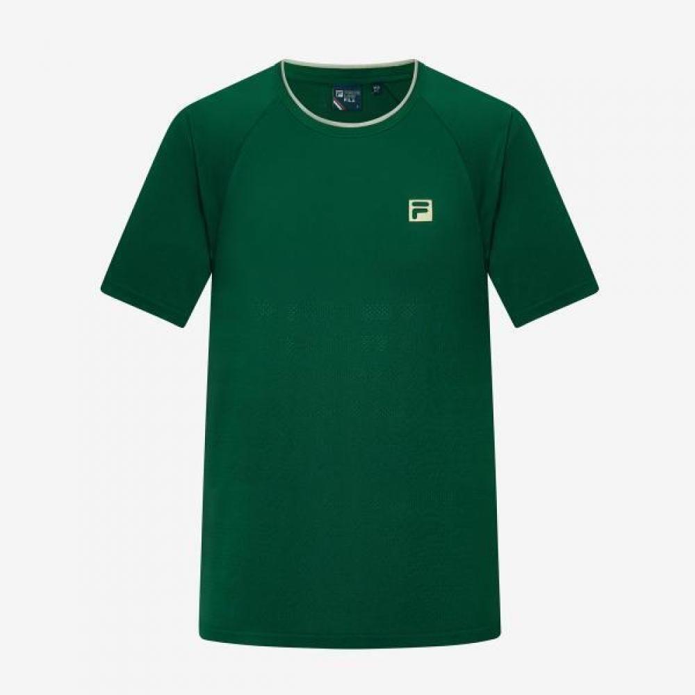 

Fila Seamless Short Sleeve Tennis Tee Pro Player FORESTGREEN/090