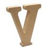 Volně stojící A-Z Dřevěná písmena abecedy k zavěšení Svatba Domácí Párty Dekor